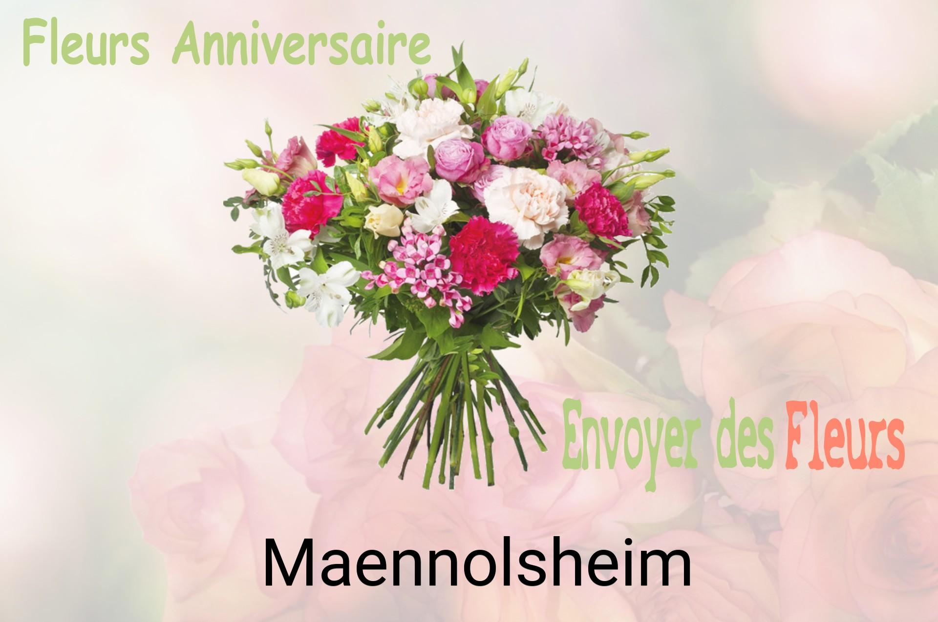 Bouquet de fleurs d’anniversaire livré à Maennolsheim
